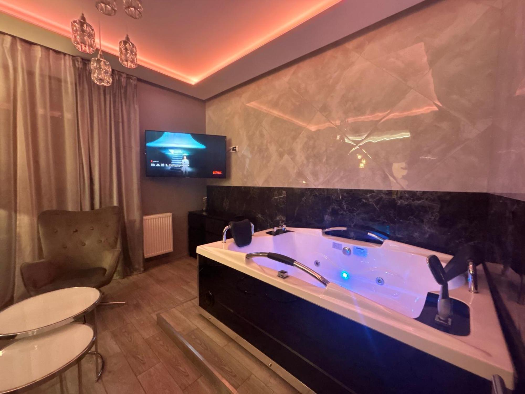 Jacuzzi Glass-house Station Appartamento Cracovia
